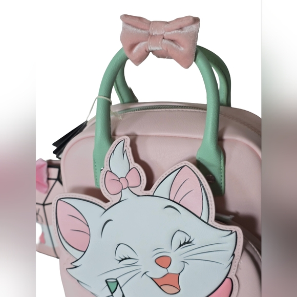 Loungefly Disney Aristocats Milk Carton Mini Backpack Coin Purse Set Nwt - Picture 2 of 9